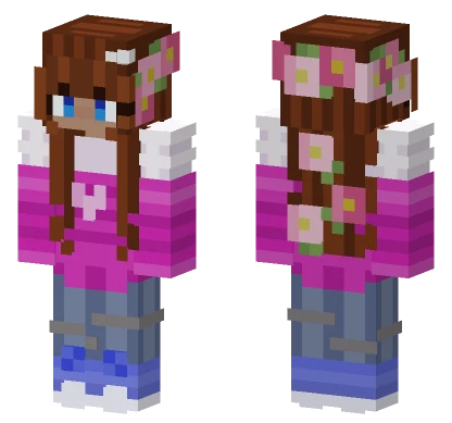 Bubble With Me Rce Minecraft skin