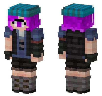 Bubblebrooke Orchid Oysters Mania Minecraft skin
