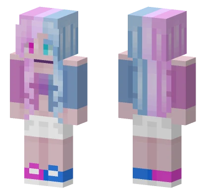 Bubblegum Girl Minecraft skin