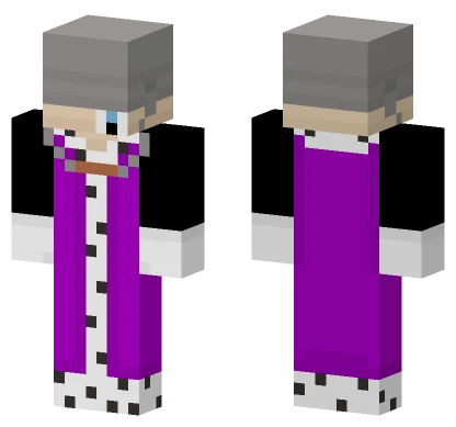 Bucket King Minecraft skin