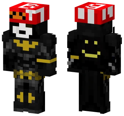 Buckethead Batman Signature Minecraft skin