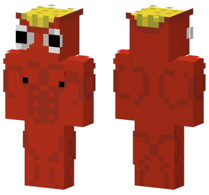 Buff Fries V2 Minecraft skin