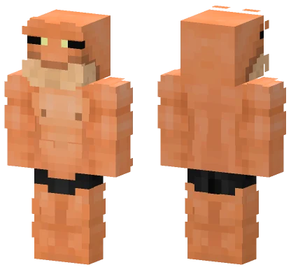 Buff Frog Minecraft skin