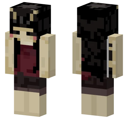 Bug Girl Minecraft skin