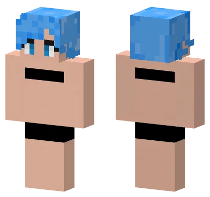 Bulma Censurado Minecraft skin