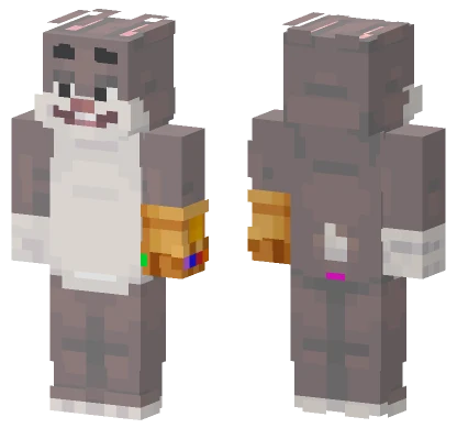 Bunny Cartoon Meme Thanos Minecraft skin