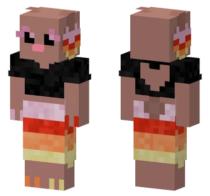Bunny Girl Outfit Minecraft skin