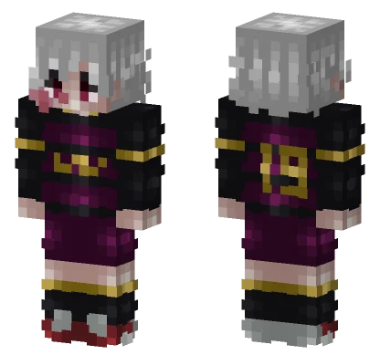 Bunny Iglesias Minecraft skin