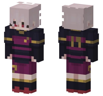 Bunny Iglesias Blue Lock Minecraft skin