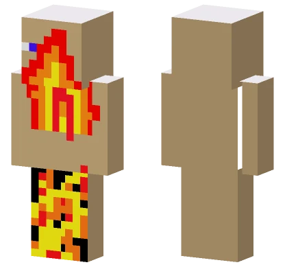 Burned Villager Minecraft skin