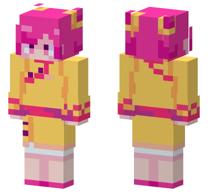 Buro Zombie Girl Muse Dash Minecraft skin