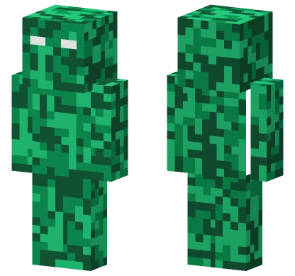 Bush Man Minecraft skin