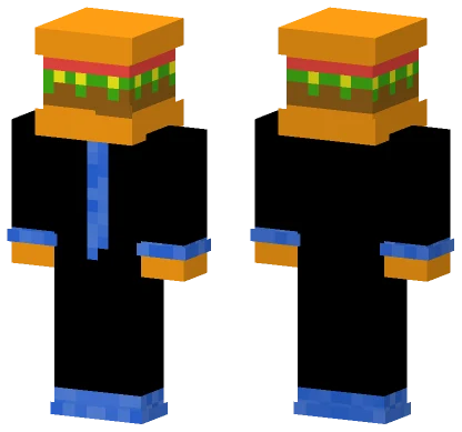 Business Burger Minecraft skin
