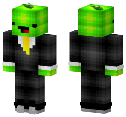 Business Lime Minecraft skin