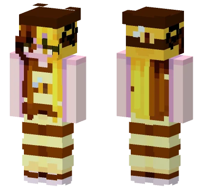 Busy Bee Mob Series Minecraft skin