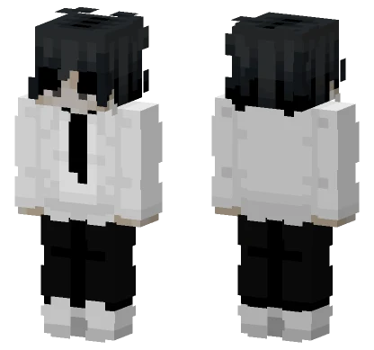 Button Up Minecraft skin