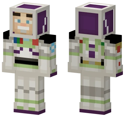 Buzz Lightyear Suit Minecraft skin