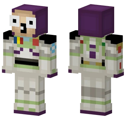 Buzz Lightyear Suit Minecraft skin