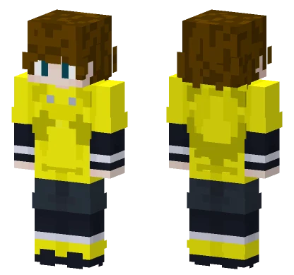 Bvbyamiyamibvb Yellow Outfit Minecraft skin