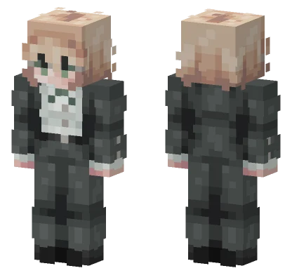Byakuya Togami Uniform Minecraft skin