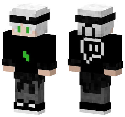 Bylurox Twitch Edition Minecraft skin