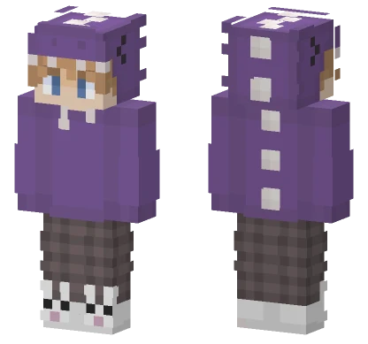 Bytedown Purple Wizard Minecraft skin