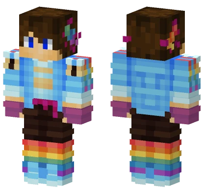 Caajbe Hydrangea Honeybees Mania Minecraft skin