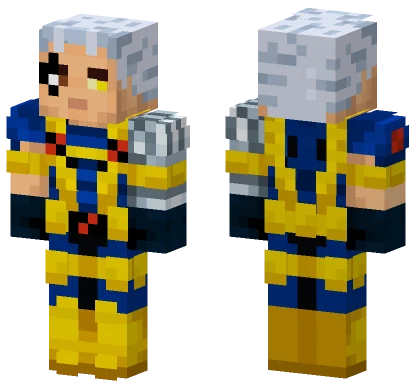 Cable X-Men 97 2nd Suit Minecraft skin