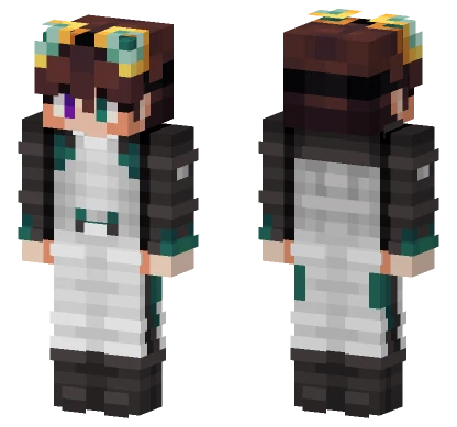 Cactus Capybara Mania Party Minecraft skin