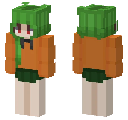 Cactus Girl Minecraft skin
