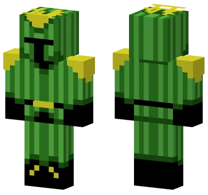 Cactus Knight Lego Minecraft skin