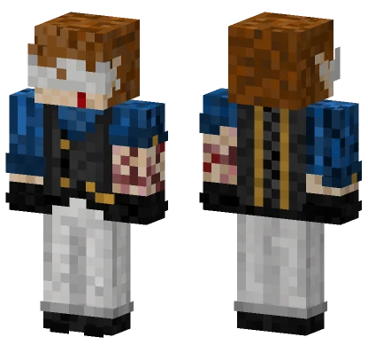 Caeli Blue Outfit Minecraft skin