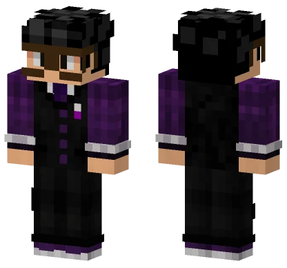 Cafect Suit Minecraft skin