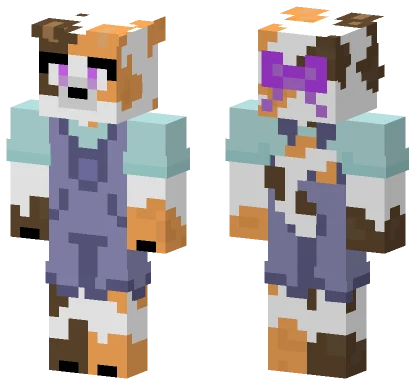 Calico Cat Outfit Minecraft skin