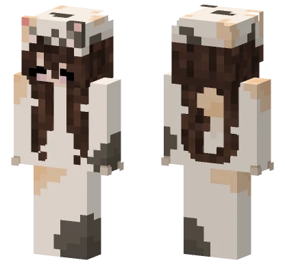 Calico Girl Base Minecraft skin
