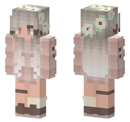 Callie With Flowers Minecraft skin