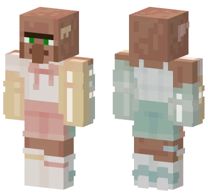 Calm Villager Minecraft skin