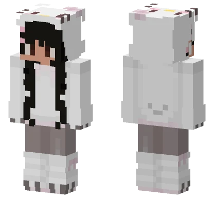 Camee Hello Kitty Minecraft skin