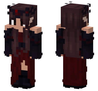 Cameela Dress 2 Minecraft skin