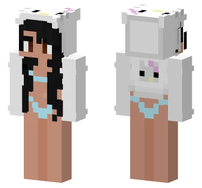 Cameela Hello Kitty Minecraft skin