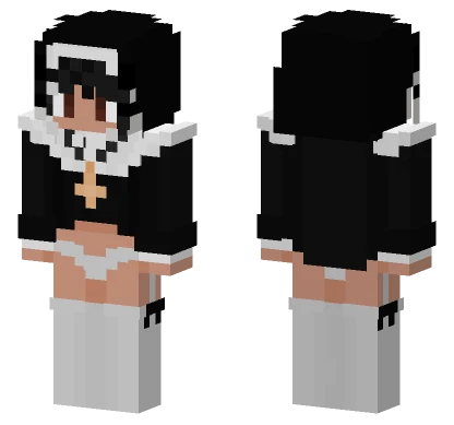 Cameela Nun Minecraft skin