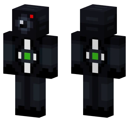 Camera Man Minecraft skin