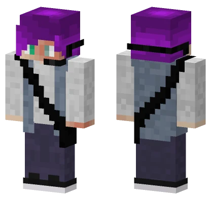 Cameraman Max Minecraft skin