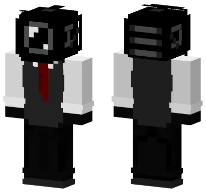 Cameraman Skin Minecraft skin