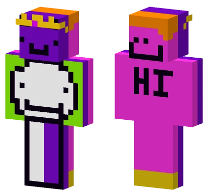 Camman18 Wemmbu Dream Mashup Minecraft skin