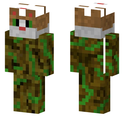 Camo Cat Minecraft skin