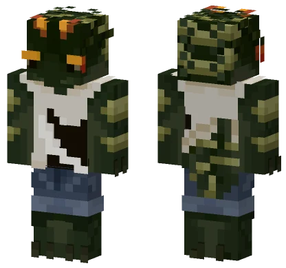 Camouflaged Soldier Minecraft skin