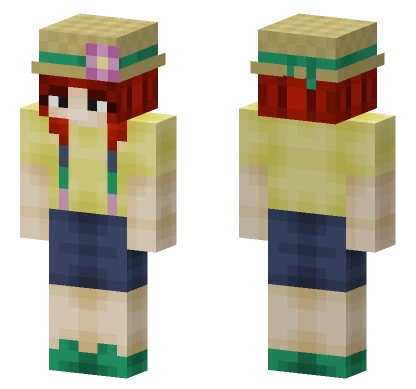 Cancer As A Hooman Female Minecraft skin