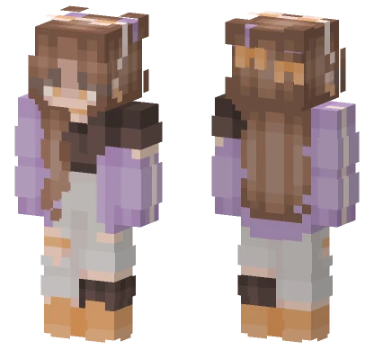 Candied Bows Skintober Day 4 Minecraft skin