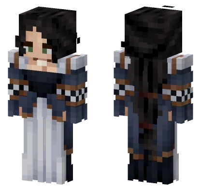 Candlemouse Blue Renaissance Minecraft skin